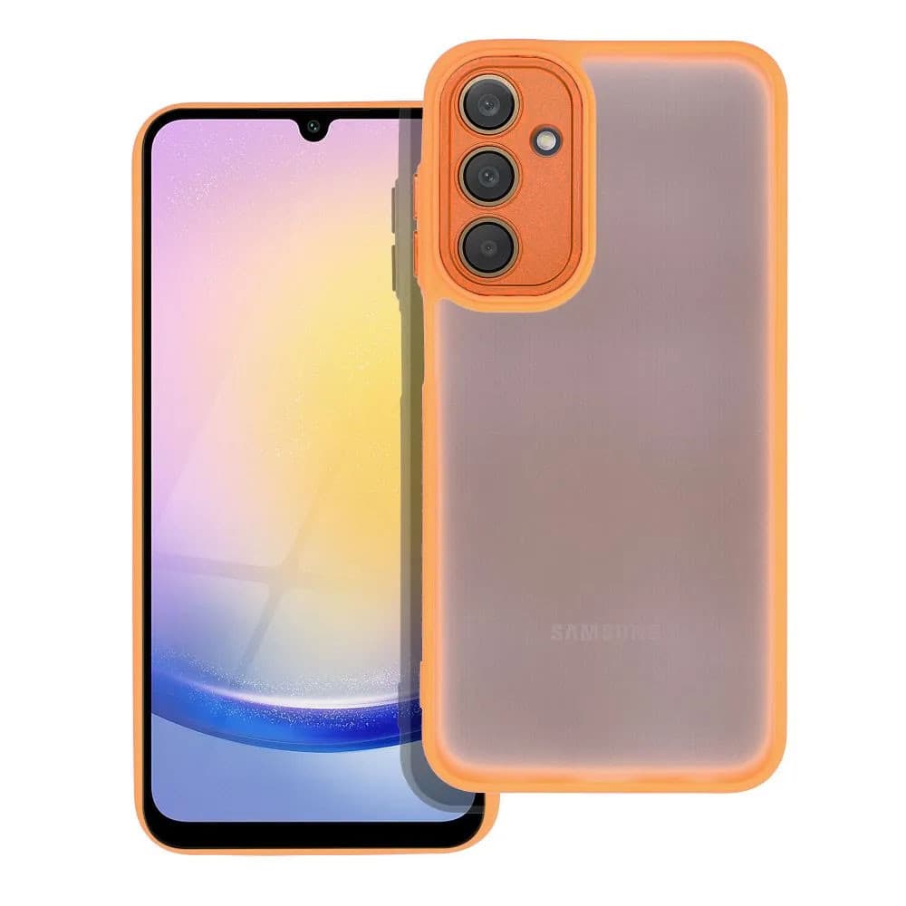 Husa Samsung Galaxy A35, Variete Case, protectie camera, portocalie — 4