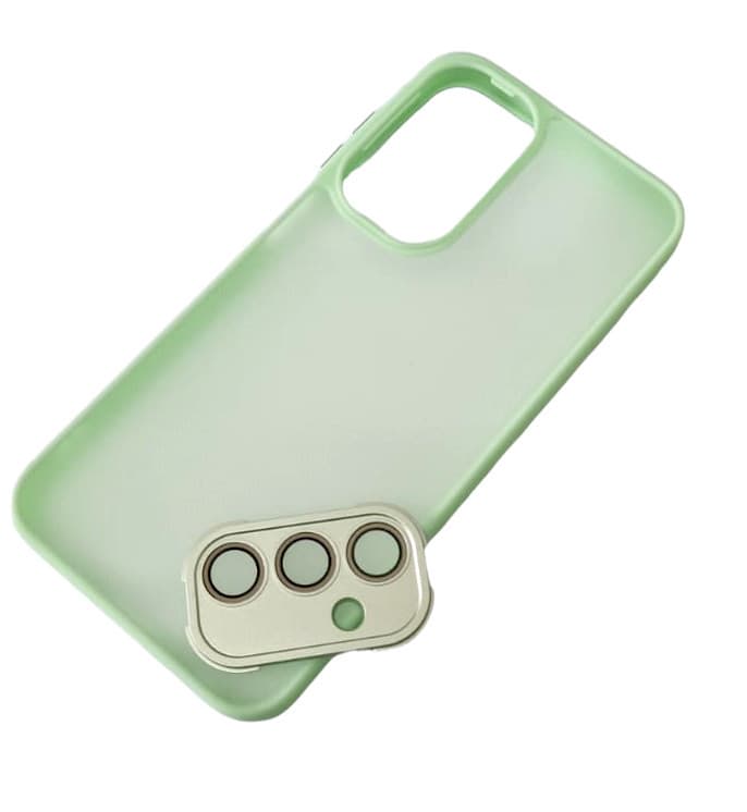 Husa Samsung Galaxy A15, Variete Case, protectie camera, verde mint — varianta 3