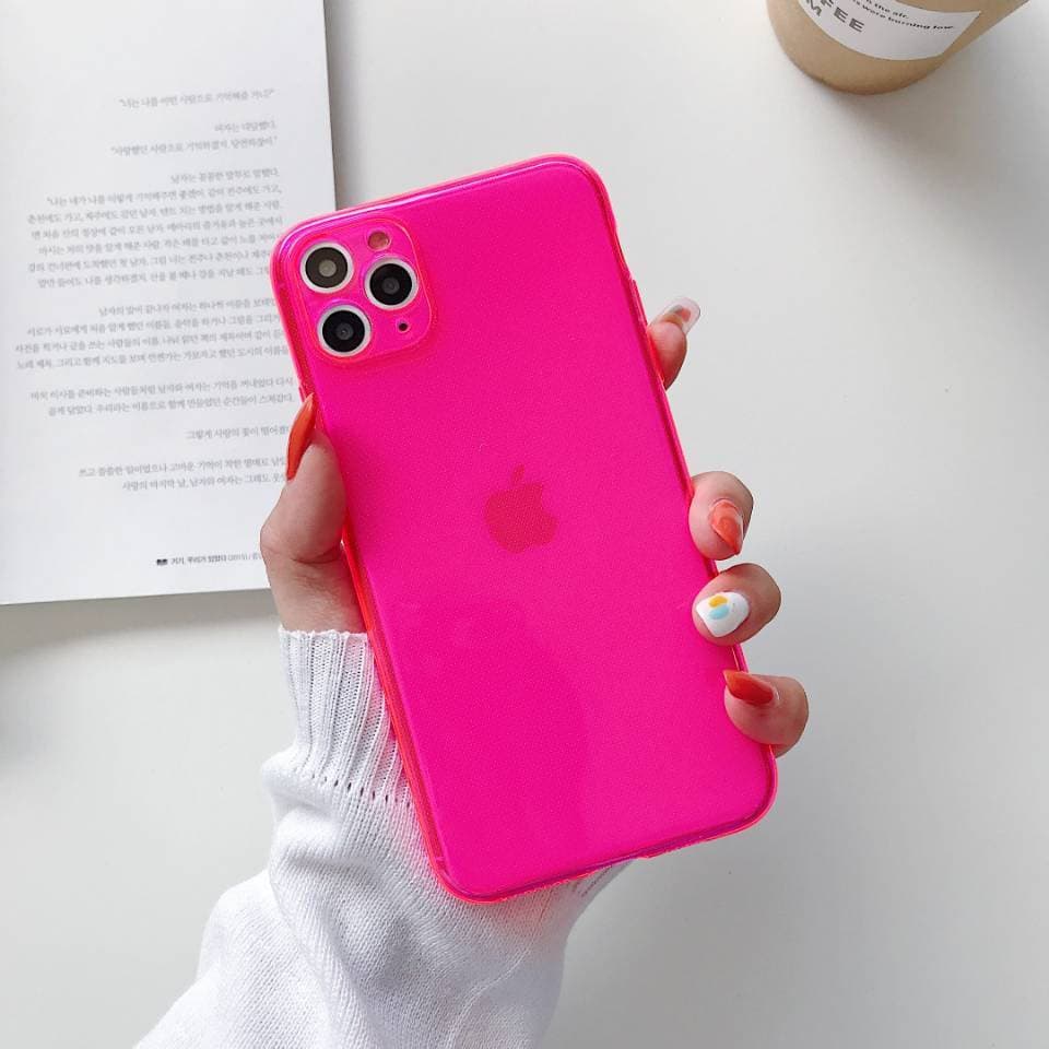 Husa Apple iPhone 12 Mini, Mysafe Neo, protectie camere, pink neon — varianta 3