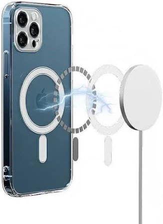 Husa de protectie Apple iPhone 15 Pro, compatibila MagSafe, protectie camere, transparenta — varianta 2