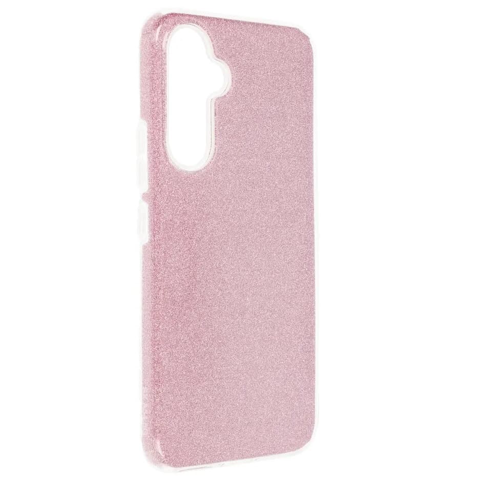 Husa protectie Samsung Galaxy A25, Luxury Glitter, roz — varianta 2