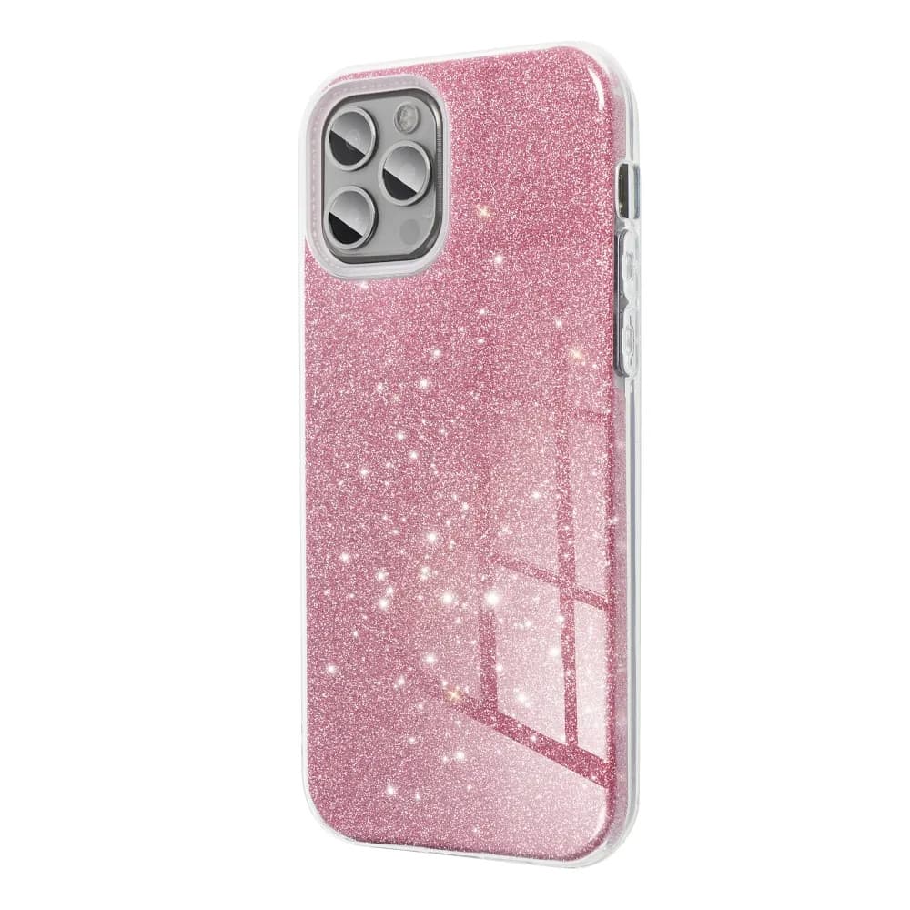 Husa protectie Samsung Galaxy A25, Luxury Glitter, roz — varianta 3