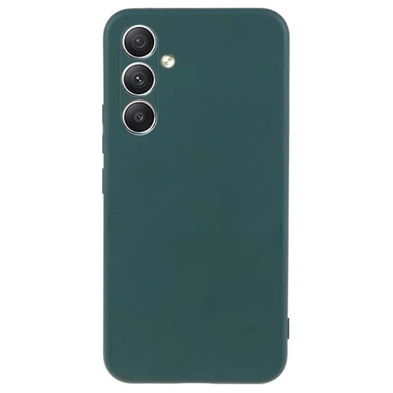 Husa Samsung Galaxy A25, Matt TPU, silicon moale, verde forrest — principală