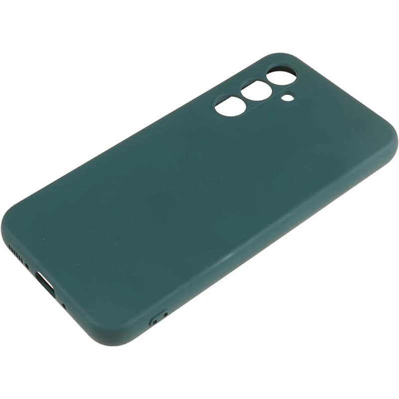 Husa Samsung Galaxy A25, Matt TPU, silicon moale, verde forrest — varianta 3