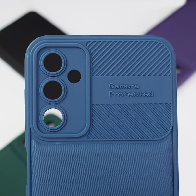 Husa Samsung Galaxy A25, Camera Protect, silicon moale, flexibil, verde — varianta 4