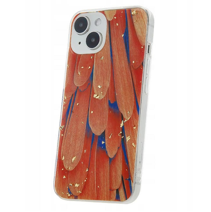 Husa Samsung Galaxy S24, Gold Glam Orange — varianta 2