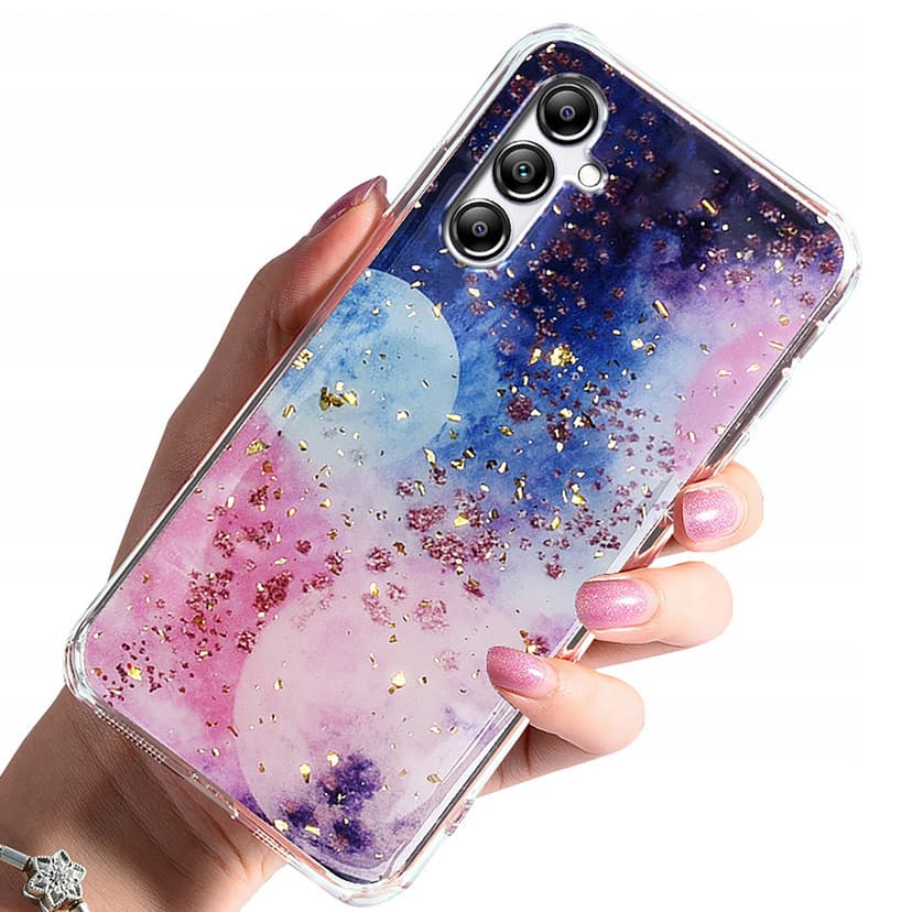 Husa Samsung Galaxy A25 5G, Gold Glam Galactic — principală
