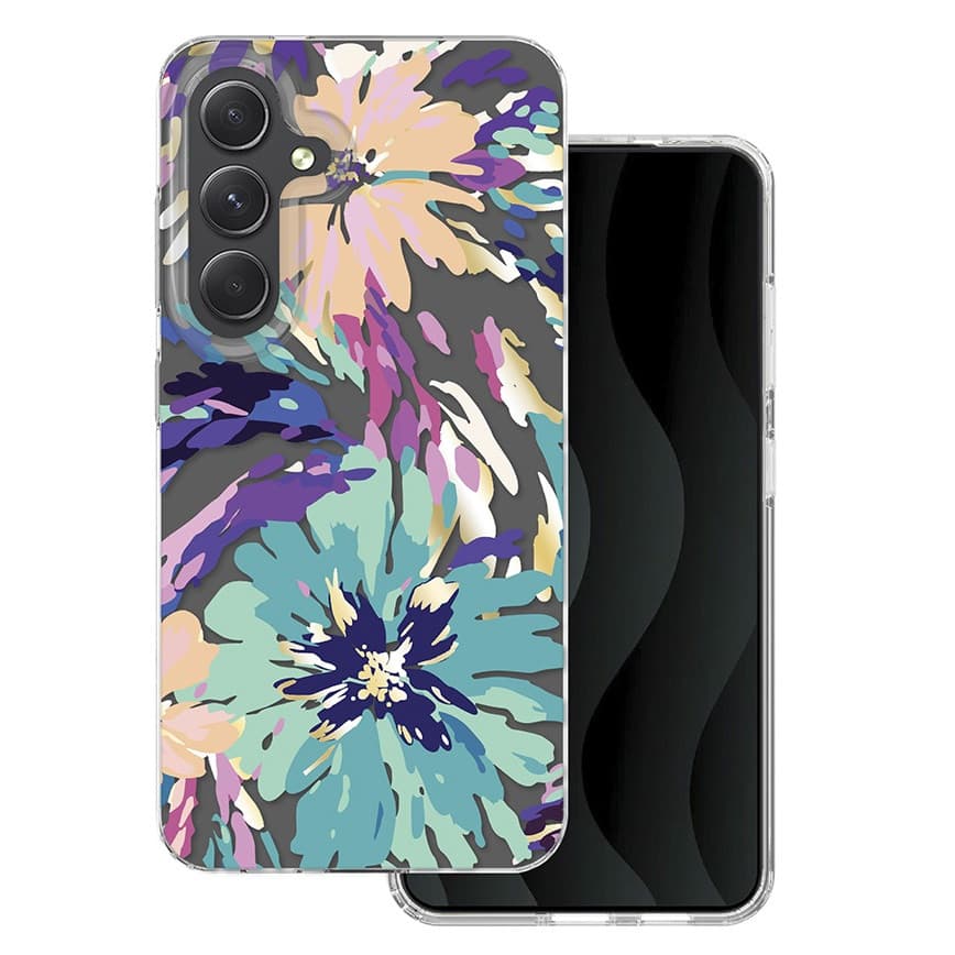 Husa Samsung Galaxy S23, IMD Print Case, TPU flexibil, transparent, Splash — principală
