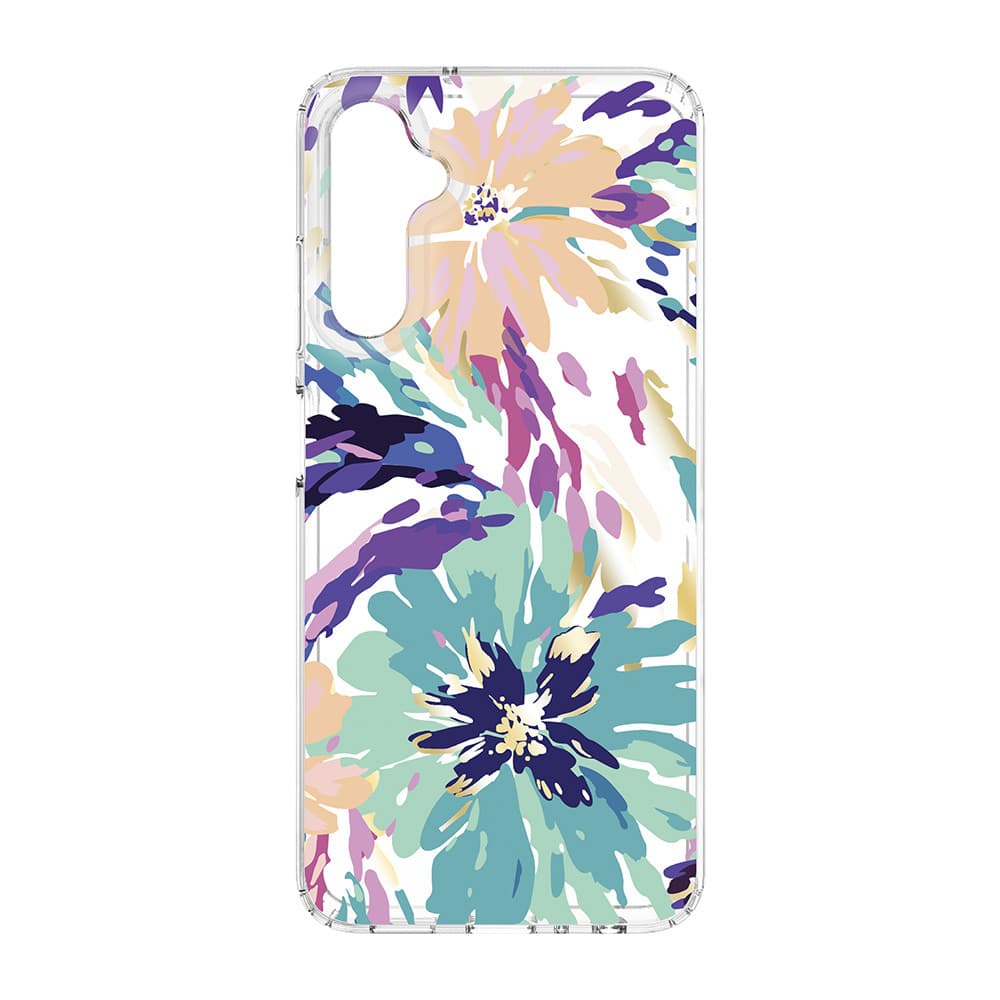 Husa Samsung Galaxy S24, IMD Print Case, TPU flexibil, transparent, Splash — varianta 2