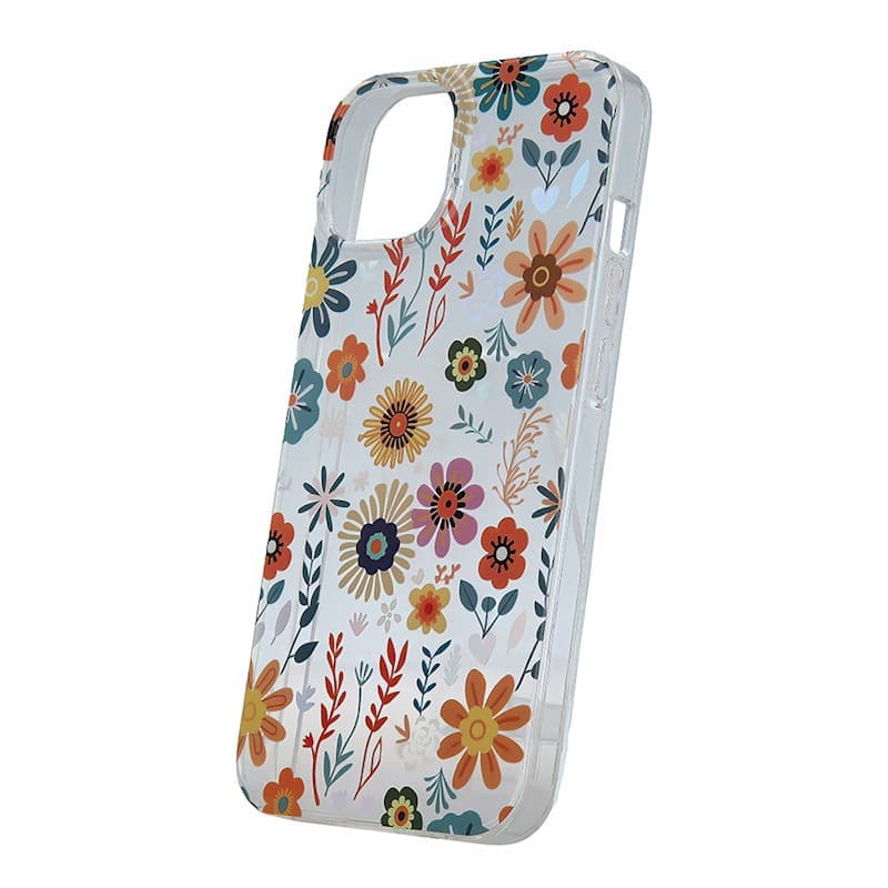 Husa Apple iPhone 14 Pro, IMD Print Case, TPU flexibil, transparent, Field — varianta 4