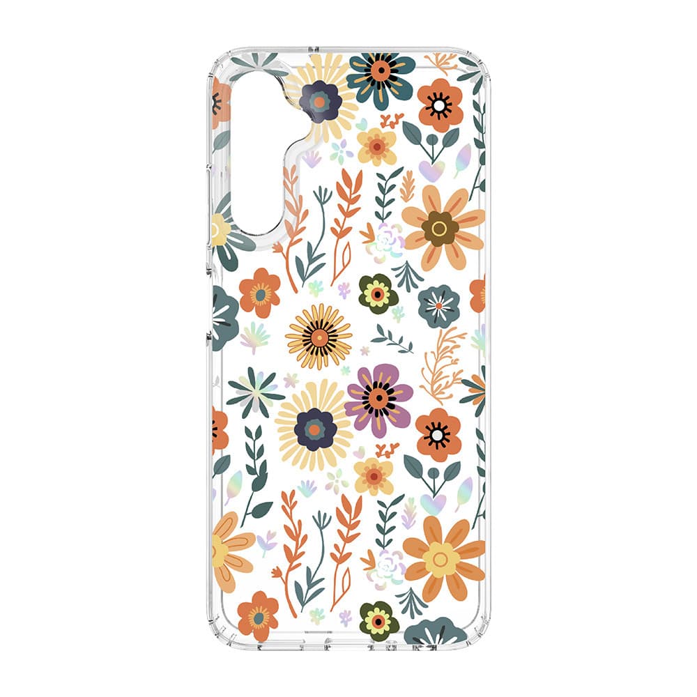 Husa Samsung Galaxy S23, IMD Print Case, TPU flexibil, transparent, Field — varianta 2