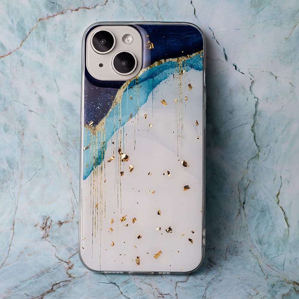 Husa Apple iPhone 15 Pro, Gold Glam, Iceberg — varianta 3