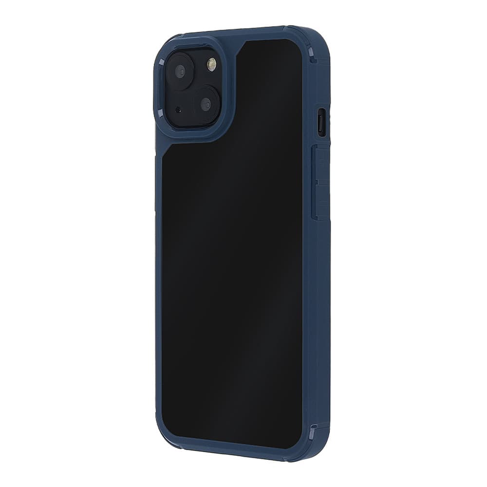 Husa protectie Apple iPhone 14 Pro Max, Color Shock TPU, margini antisoc, spate transparent, albastru — varianta 5