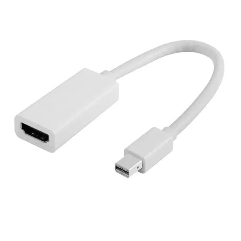 Cablu adaptor mini DisplayPort (DP) - HDMI Active, rezolutie Full HD, alb — principală