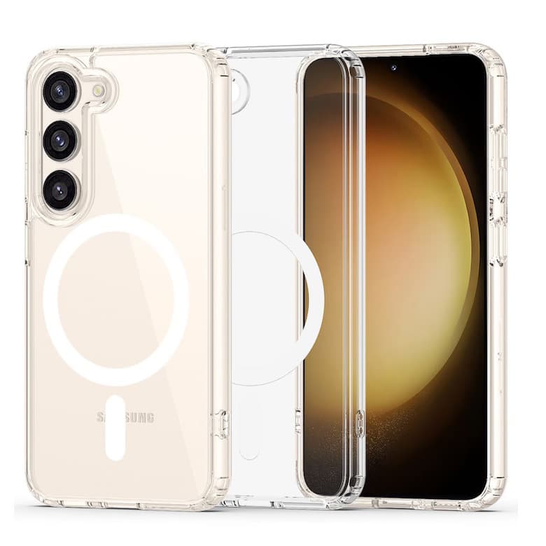 Husa protectie Samsung Galaxy A36, compatibila MagSafe, TPU, transparenta — principală