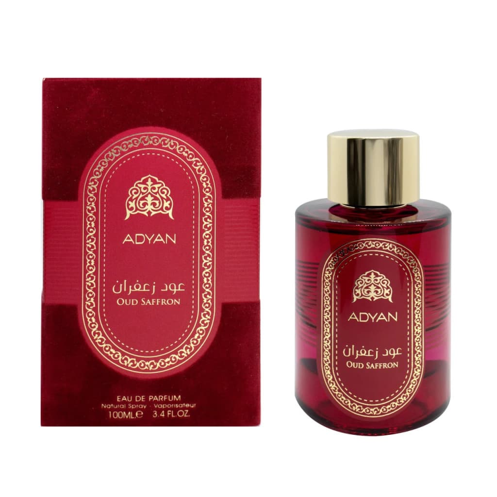 Apă de parfum Adyan, Oud Saffron, unisex, 100 ml — varianta 2