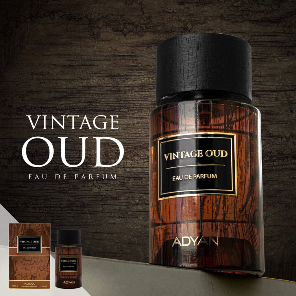 Apă de parfum Adyan, Vintage Oud, unisex, 100 ml — varianta 3