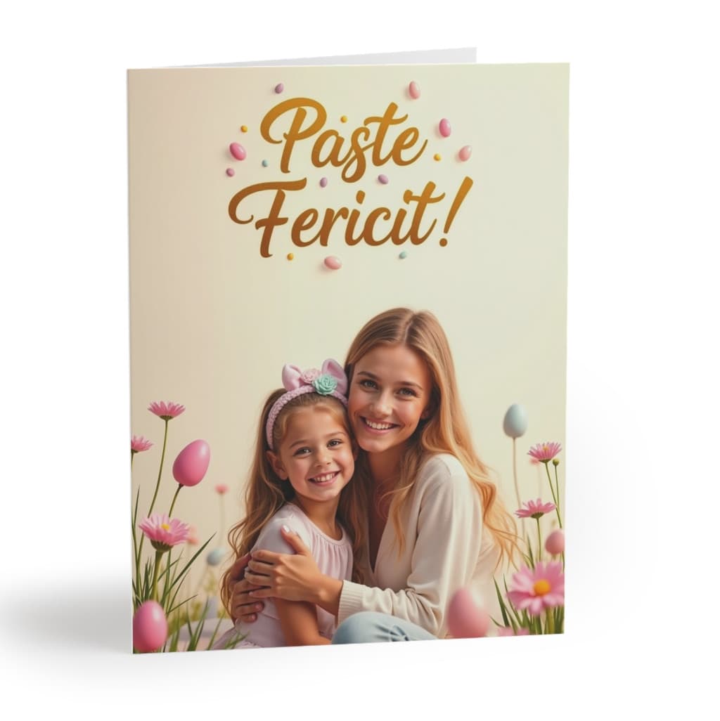 Felicitare personalizata de Paste, cu poza si textul tau! — principală