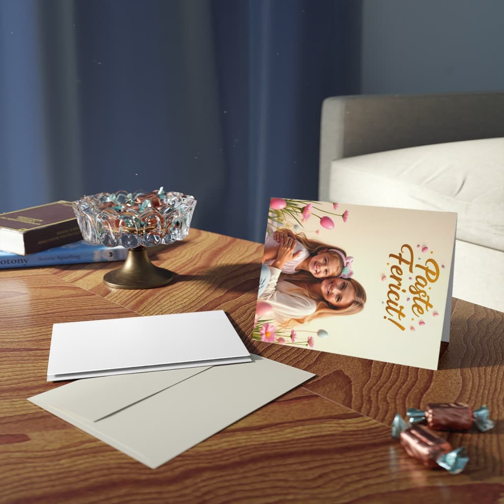 Felicitare personalizata de Paste, cu poza si textul tau! — varianta 4