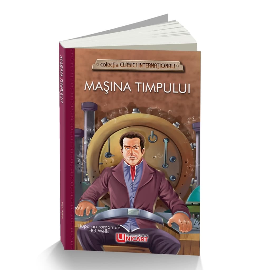 Masina timpului - HG Wells, editura Unicart — principală