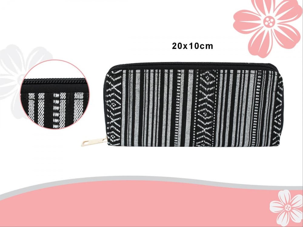 Portofel din material textil, model 14 — varianta 2