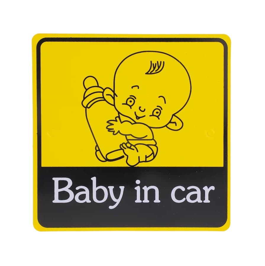 Indicator "Baby in car", prindere ventuze — principală