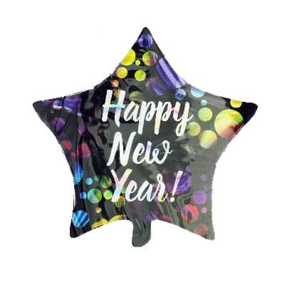 Balon „Happy New Year”, 45 cm — principală