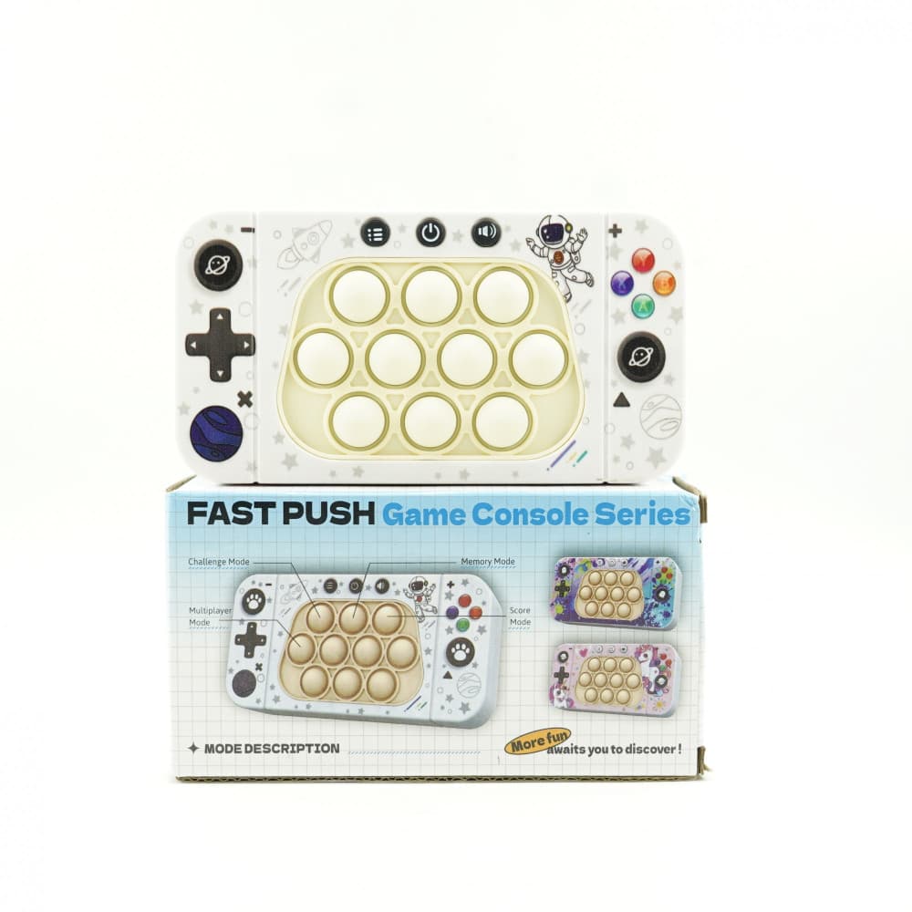 Jucarie interactiva Speed Push, joc de viteza apasare taste tip Pop-It, sunete si lumini, model astronaut — 2