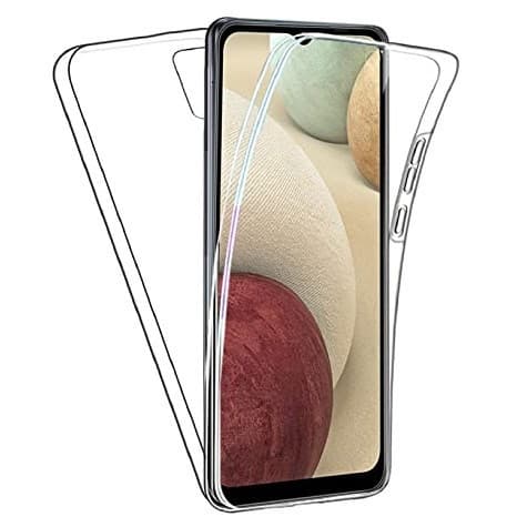 Husa protectie Samsung Galaxy A04S/A04 (fata + spate), Fully PC & PET 360°, transparenta — principală