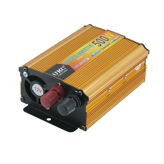 Invertor auto UKC SSK-500W, 12V/220V, port USB 5V, putere 500W — varianta 2