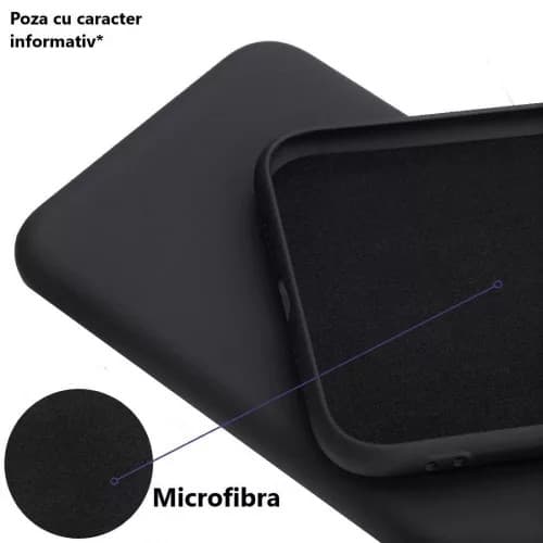 Husa Samsung Galaxy A14 5G, Luxury Silicone, catifea in interior, protectie camere, roz siclam — varianta 3