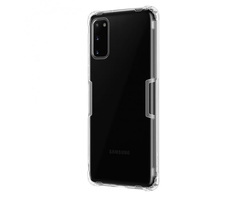 Husa de protectie Nillkin Nature TPU Case pentru Samsung Galaxy S20, colturi intarite, transparenta — 2