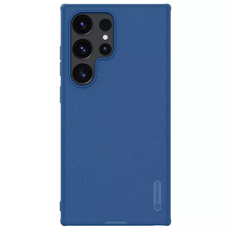 Husa protectie Samsung Galaxy S24 Ultra, Nillkin Frosted Series, PVC, Blue — principală