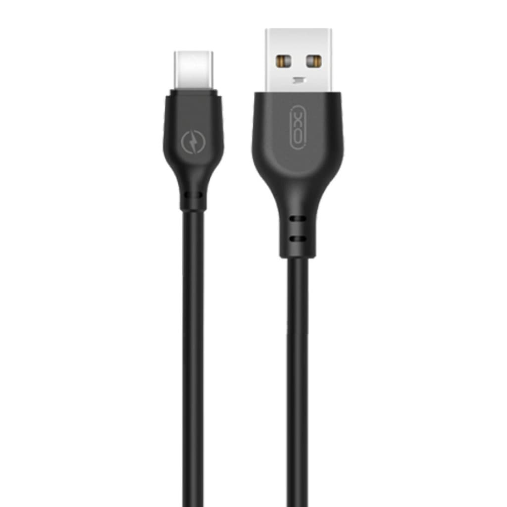 Cablu de date si incarcare XO NB103, USB to Type C, 2 metri, 2.1A, negru — principală