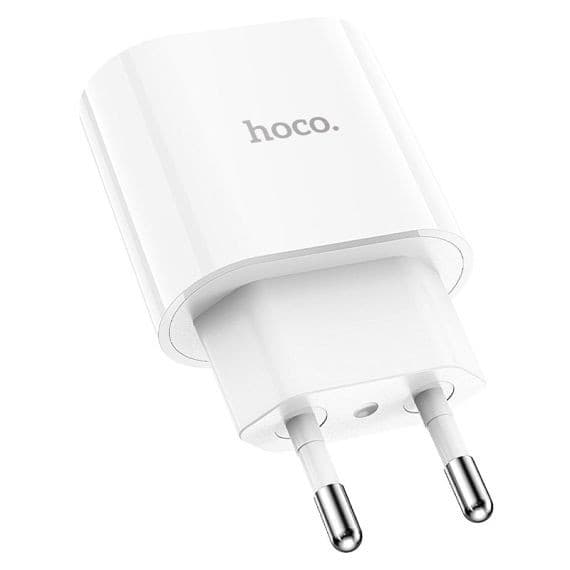Incarcator casa Hoco C94A, 1 x USB-C PD 20W/3A, incarcare rapida, alb — varianta 3