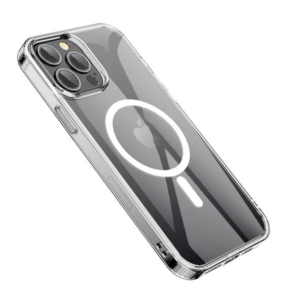 Husa protectie Apple iPhone 14 Pro, Hoco Premium Magsafe TPU, ShockProof, incarcare magsafe, transparenta — 4
