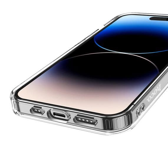 Husa protectie Apple iPhone 14 Pro, Hoco Premium Magsafe TPU, ShockProof, incarcare magsafe, transparenta — 6