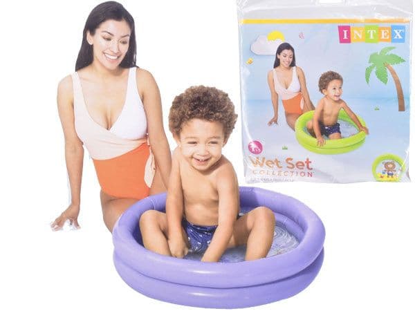 Piscină gonflabilă pentru copii Intex My First Pool 59409NP, 61 x 15 cm, galbena — 2