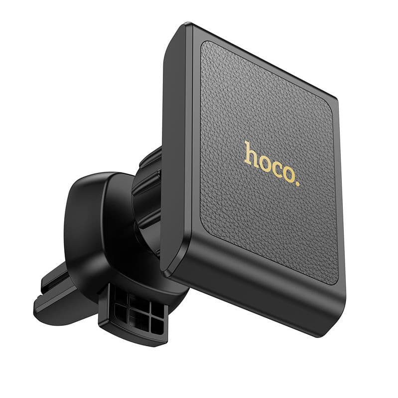 Suport auto magnetic Hoco H44, rotatie 360 grade, prindere la ventilatie, negru — principală