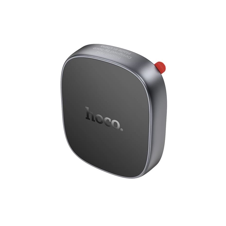Suport auto magnetic Hoco H52, prindere adeziva, negru — principală