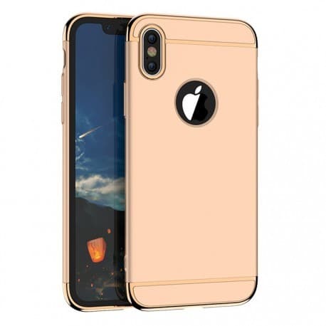 Husa de protectie Mocolo Supreme Luxury 3in1 pentru Huawei P Smart, aurie — principală