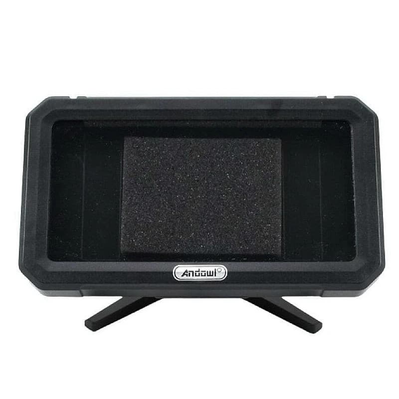 Suport de masa/perete telefon Andowl Q-ZJ552, rotire 360°, unghi ajustabil, negru — varianta 3