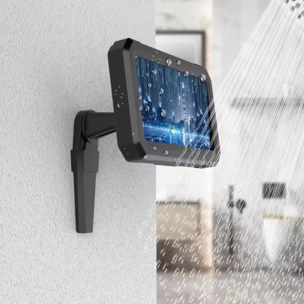 Suport de masa/perete telefon Andowl Q-ZJ552, rotire 360°, unghi ajustabil, negru — varianta 7