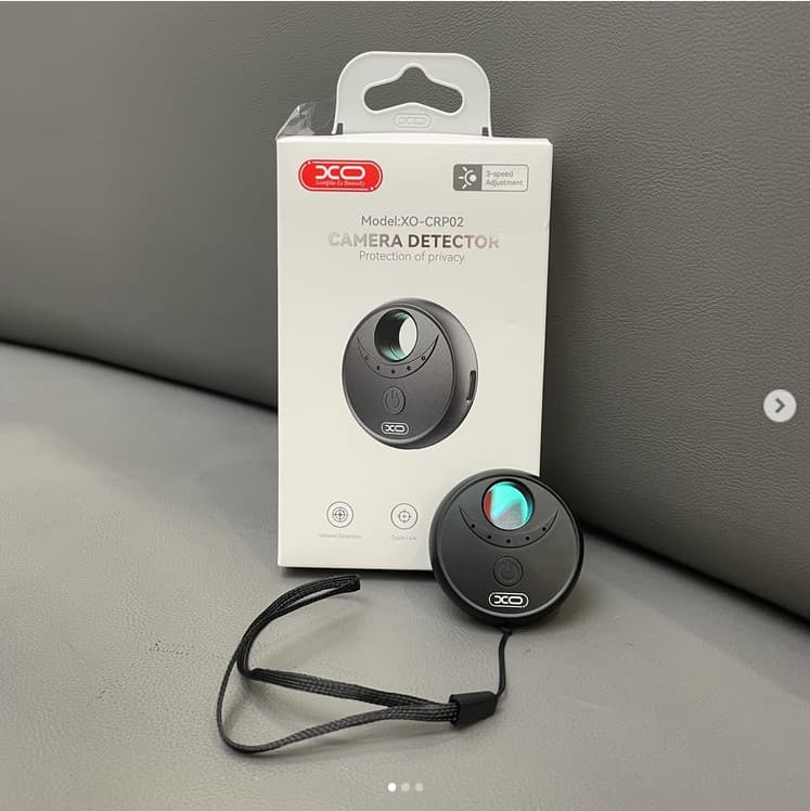 Smart Detector XO CRP02, detector camere video ascunse, InfraRed, 10 m radius, negru — 3