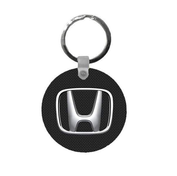 Breloc din MDF (lemn) cu logo auto, inel de sustinere metalic, model 12 — principală
