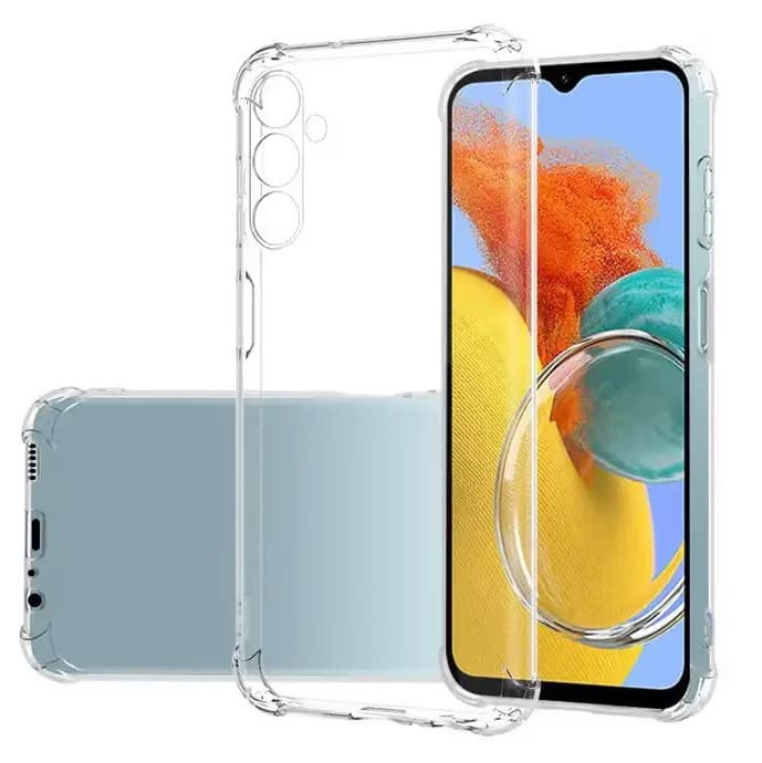 Husa Samsung Galaxy A56, TPU transparent, intarituri in colturi, grosime 1,5 mm — principală