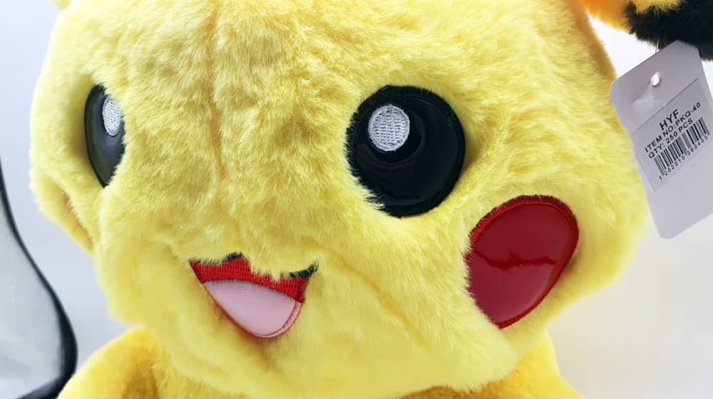 Jucarie de plus Pikachu, 40 cm — varianta 3