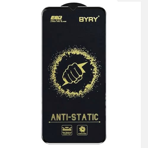 Folie sticla Honor X6a, BYRY Antistatic ESD, margini negre