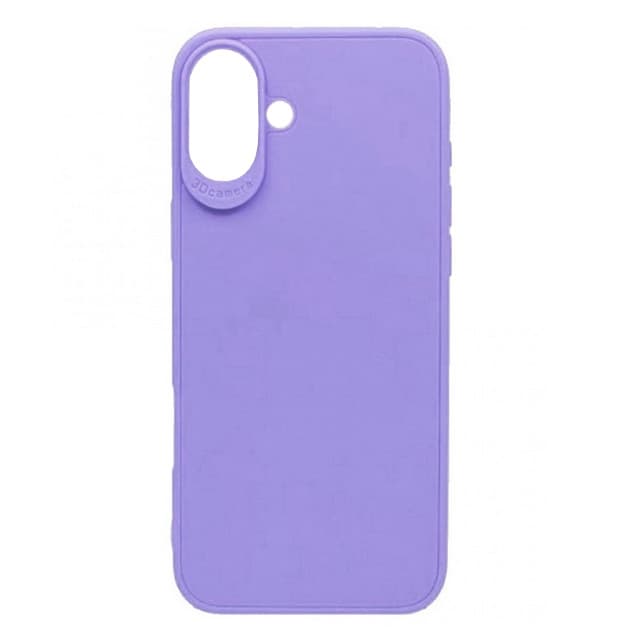 Husa protectie Apple iPhone 16 Plus, Matt TPU My Choice, silicon moale, mov lila — varianta 2