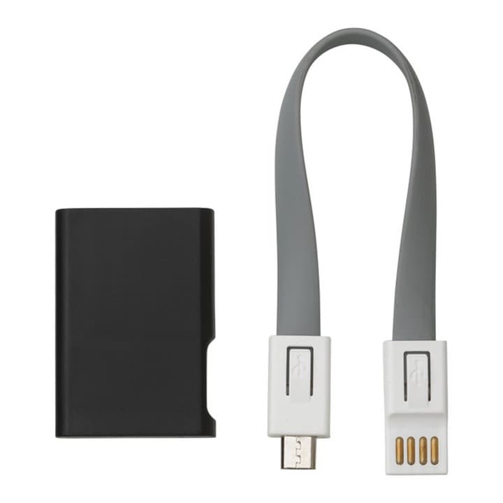 Cablu incarcare USB 3 in 1 tip breloc, 18 cm, lightning/microUSB, negru — varianta 4